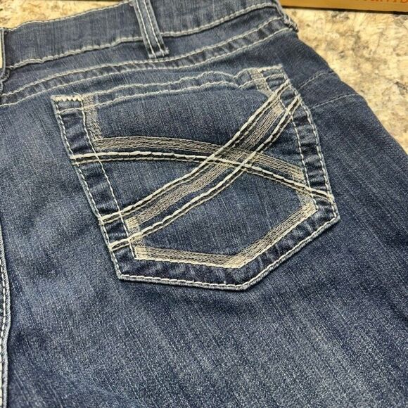 Ariat Women's Straight Leg Jeans - Blue - Picture 9 of 13